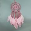 1Pcs White Simple Feather Handmade Jewelry Indian Dream Catcher Ornaments for Wedding Home Decoration Party Gifts Gifts for Friends