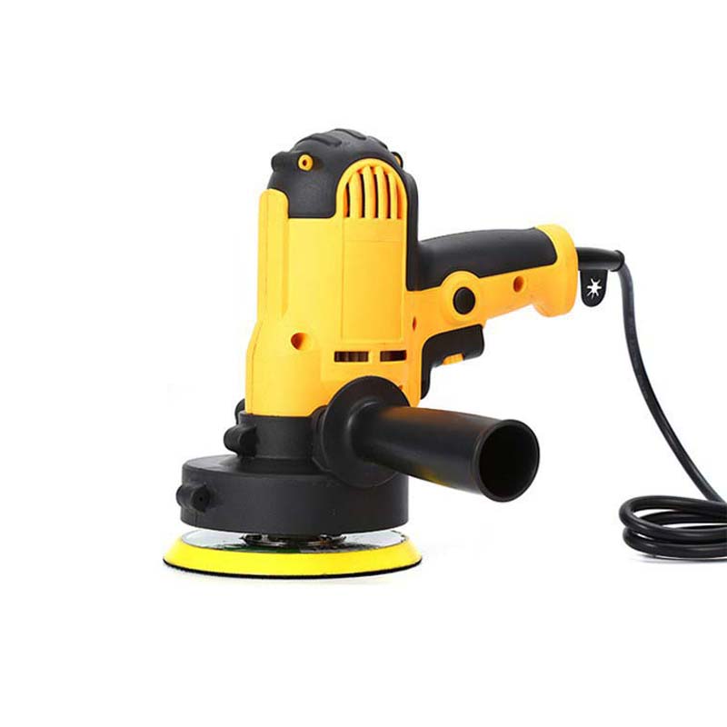 1 Set Car Beauty Waxing Machine Automotive Polishing Scratch Repair Small Electric Flat Polishing Machine EU Plug
