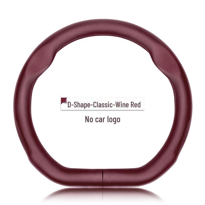 Jiangling Teshun Baodian Yuhu 3/5/7/9 Genuine Leather Non-Slip All-Season Universal Steering Wheel Cover