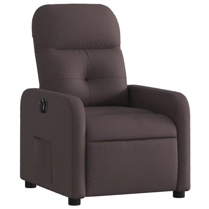 VidaXL Fauteuil Inclinable Électrique, Chaise de Relaxation avec Dossier et Repose-pied Réglables, Siège de Salon Salle de 3206782