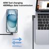 90 Degree USB 3.1 Type C to Type C Cable 40W Angled 3.1 USB Type C Male Extension Cable Supports Charging,Data