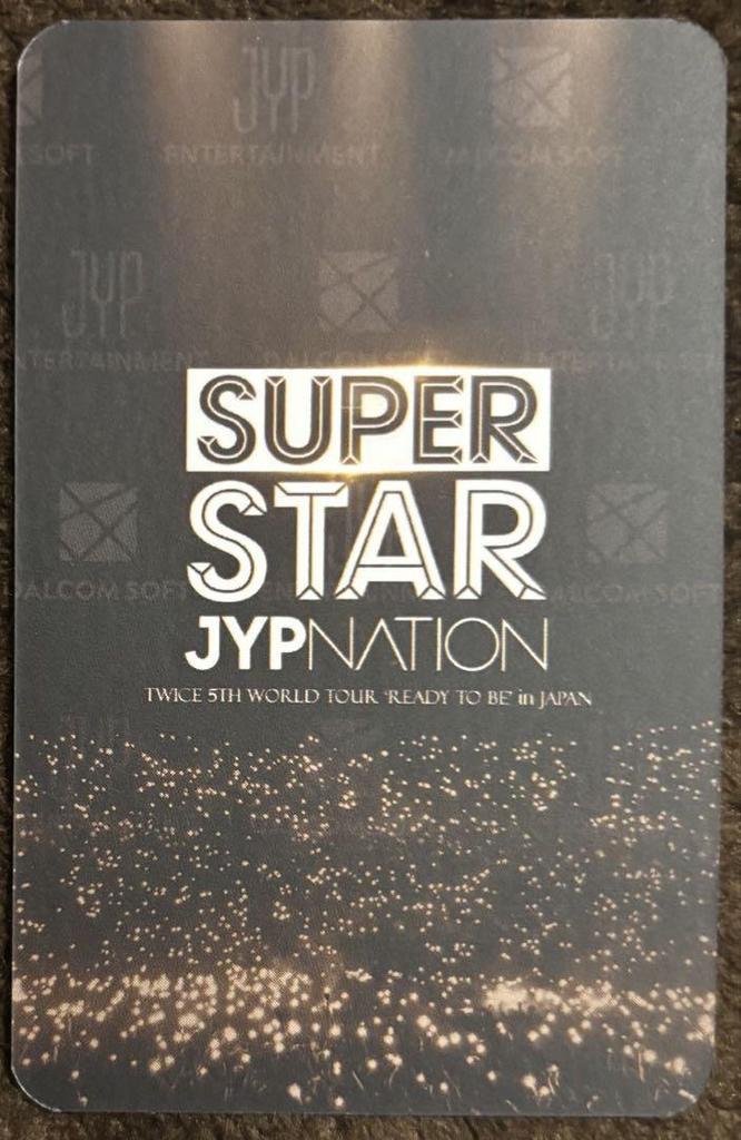 [USED] TWICE Nayeon SSJYP Shusuje Real Card Ready to be