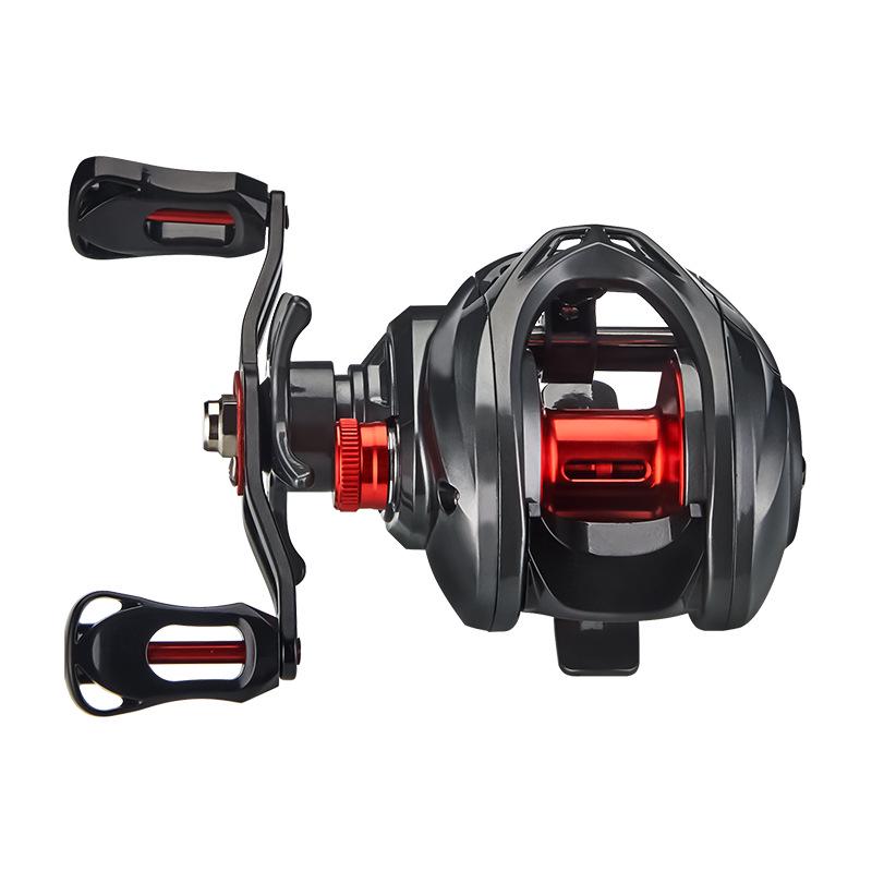 

Катушка рыболовная Dequ из черного металла с дизайном в виде капли воды – Дальний заброс, Леска против обрыва, Магнитный тормоз, Функция сигнализации.