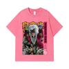 275 GSM Washed T-shirts 100% Cotton Naruto V9 Jiraiya Print Unisex Heavy Cotton T Shirt