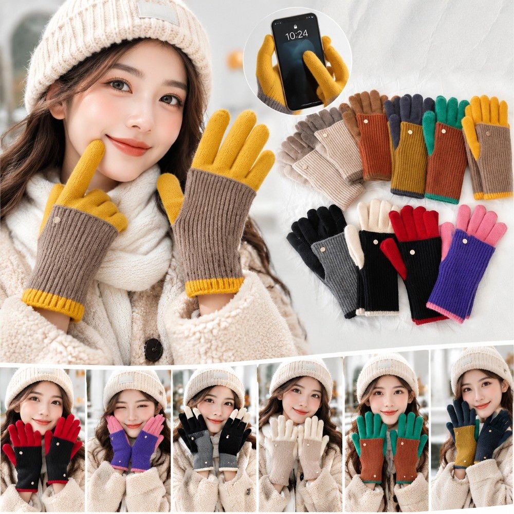Open-Finger Long Gloves Dual-purpose Arm Cover Breathable Touchscreen Gloves Cycling