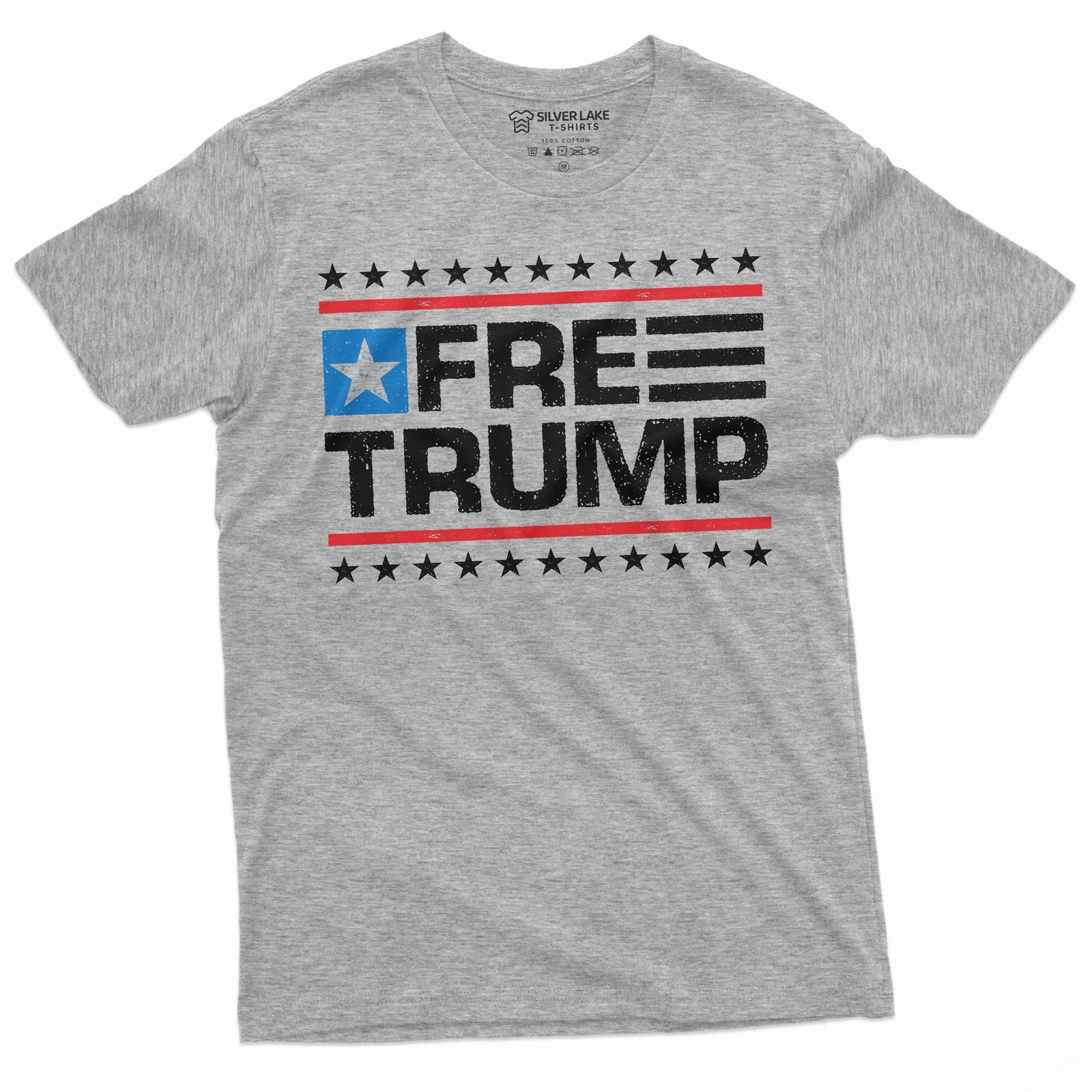 Free Trump Shirt Trump supporter T-Shirt Donald Trump Lover t-shirt Trump Shirts 4XL
