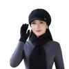 Velvet Thickened Cold-proof Woolen Hat Cycling Ear Protection Knitted Autumn and Winter Warm New Hat Women's Winter Style Cotton Hat