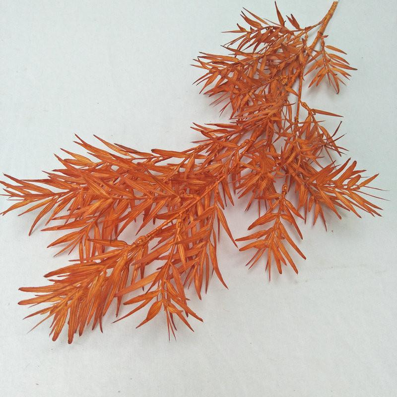 Plastic Bamboo Leaves For Wedding Photography Props And Home Decoration Gift