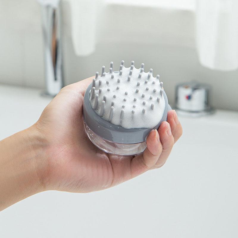 Add Liquid Bath Brush Scalp Massage Comb Automatic Add Liquid Comfort Shampoo Brush Cleaning Massage Bath Brush