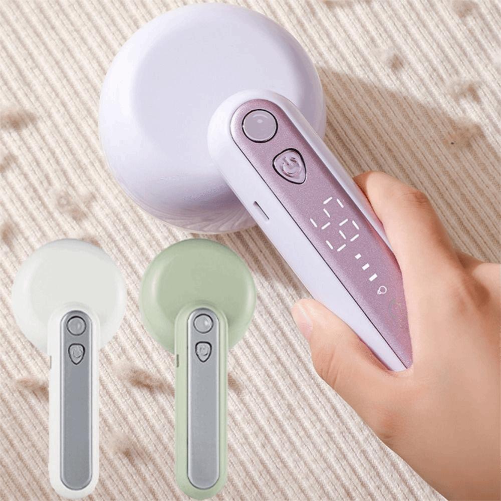 Foldable Handle Electric Hairball Trimmer LED Light Hairball Removal Machine  Household Use