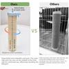 Cage Mounted Hanging Cage Scratcher Rotatable Sisal Rope Cat Climber Toy  Play