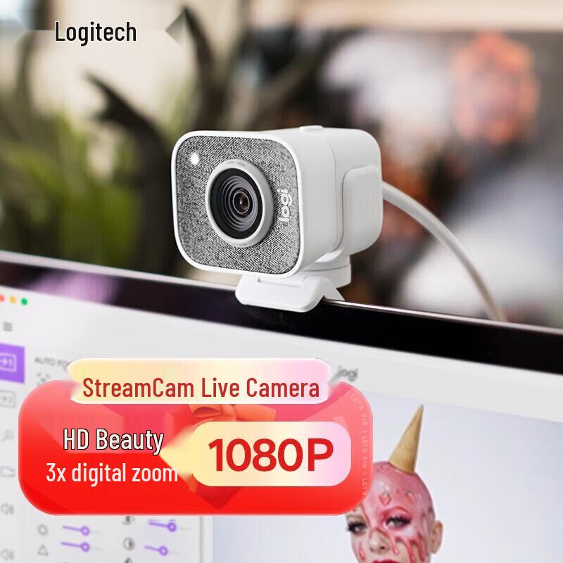 

Logitech StreamCam 1080p HD Webcam