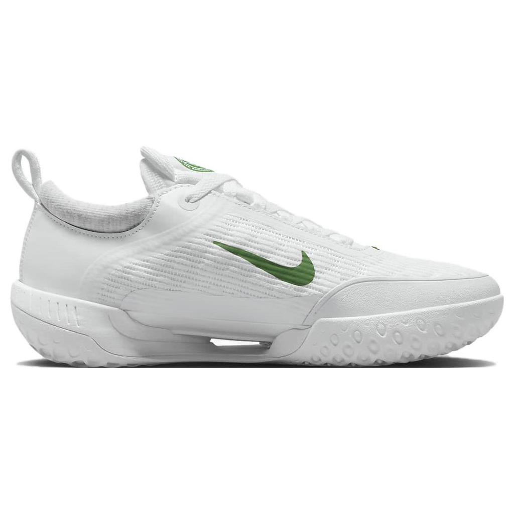 New Nike Court Air Zoom Nxt Hard Court Tennis Shoes 'White Kelly Green' Women's
