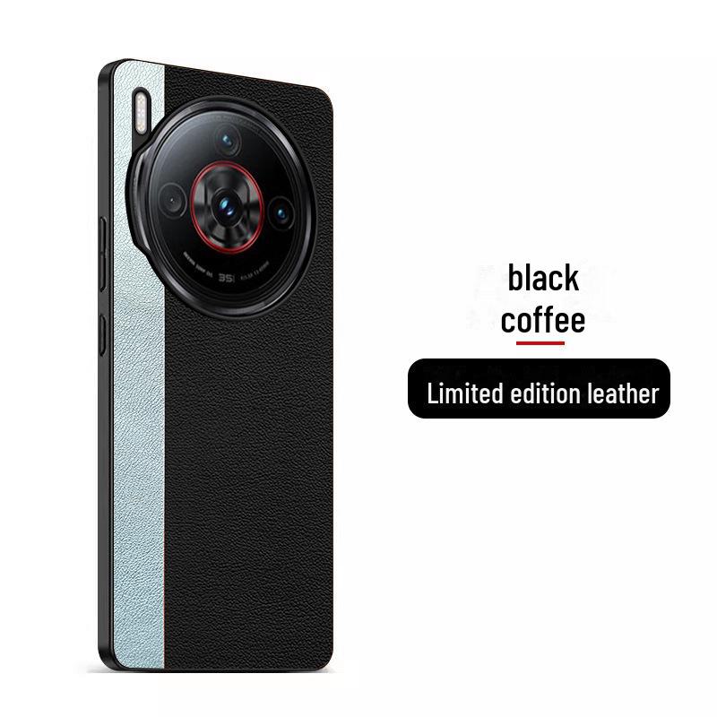 Nubia Z50S Pro/Z60S Pro Anti-Fall-Schutzhülle aus Leder, limitierte Auflage, gespleißtes Design