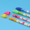 150Pcs Durable Bright Color Widely Used Labor-saving Pencil Erasers Topper Hat Sketching Tool School Supplies Top Eraser