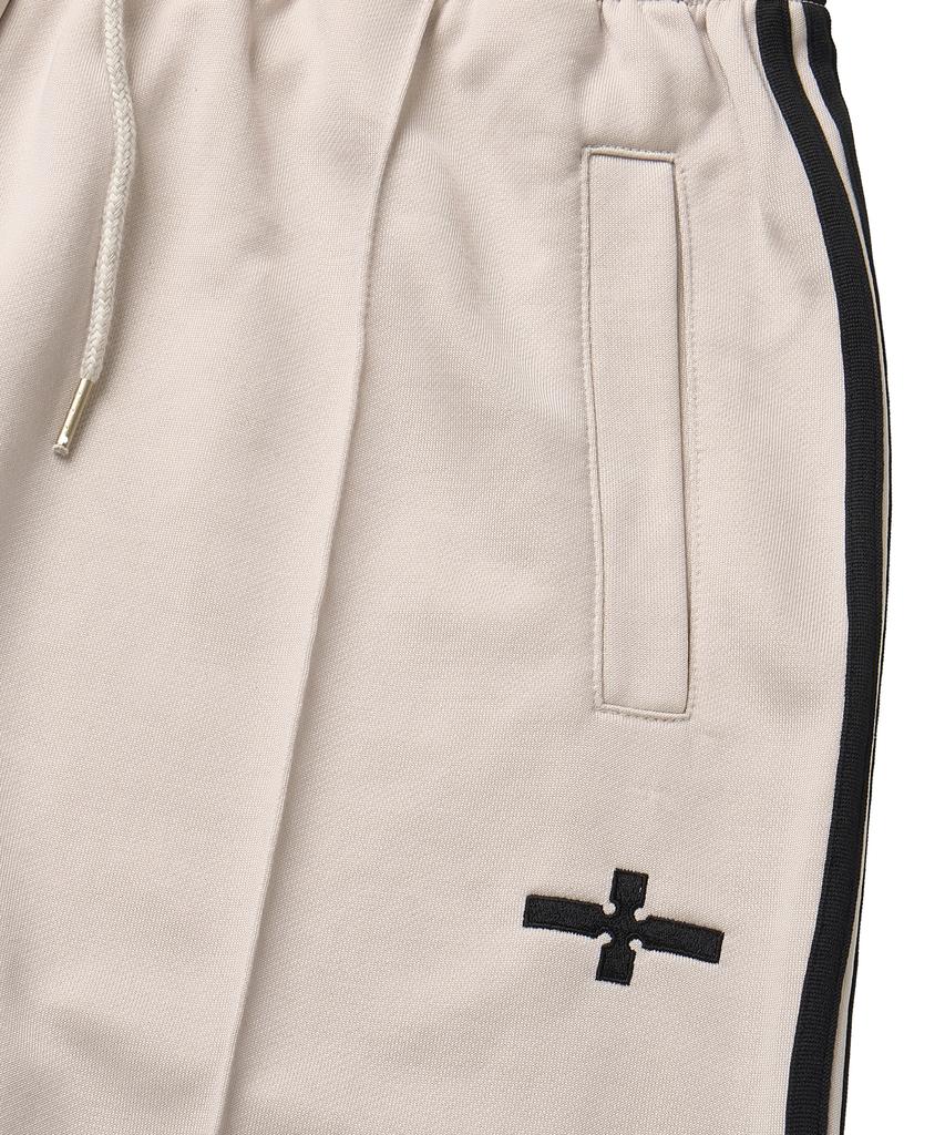 Masateu 4-Stripes Track Pants _ Smoke Beige
