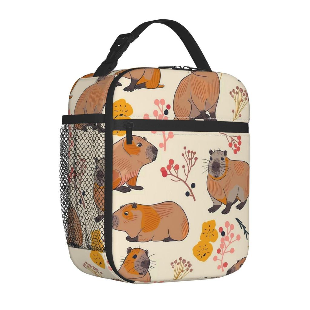 Children'S Cartoon Lunch Bag Large Capacity Lunch Box Bento Bag Thickened Aluminum Foil Portable Thermal Insulation Bag