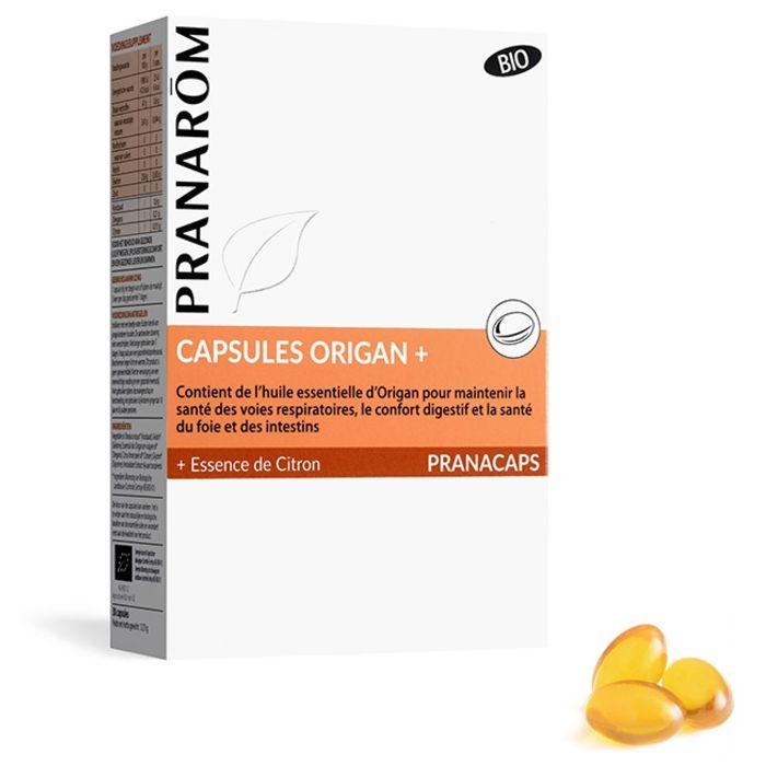 Pranarom Origan+ Bio 30 Capsules
