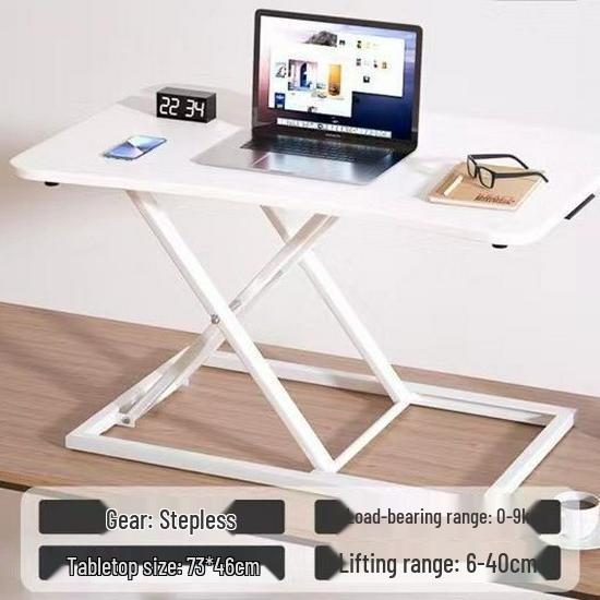 Hydraulic Pneumatic Standing Desk & Monitor Riser
