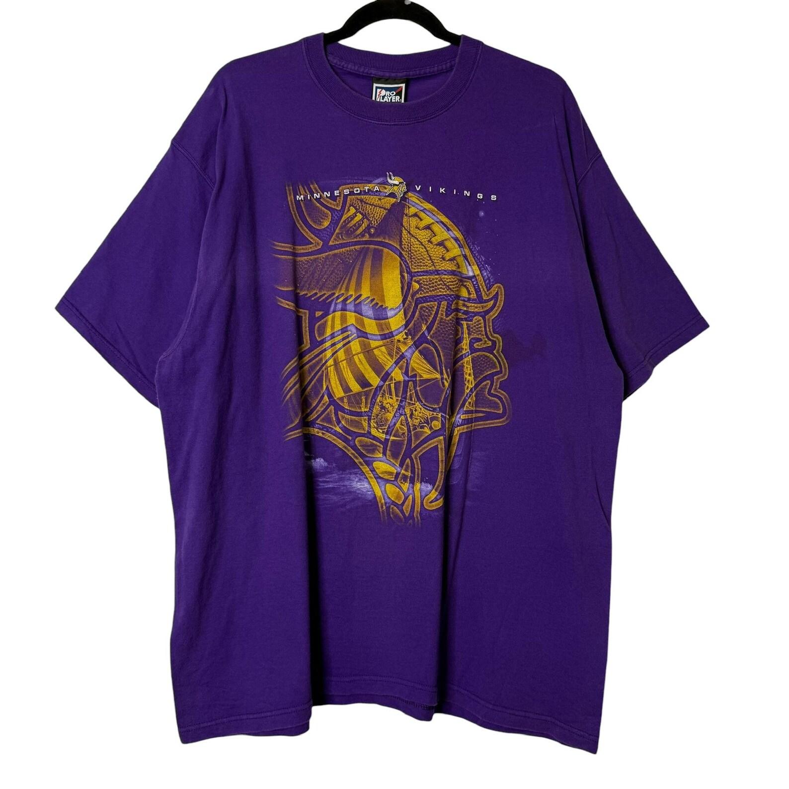 90 s Minnesota Vikings T shirt Sz XL (B1621) L