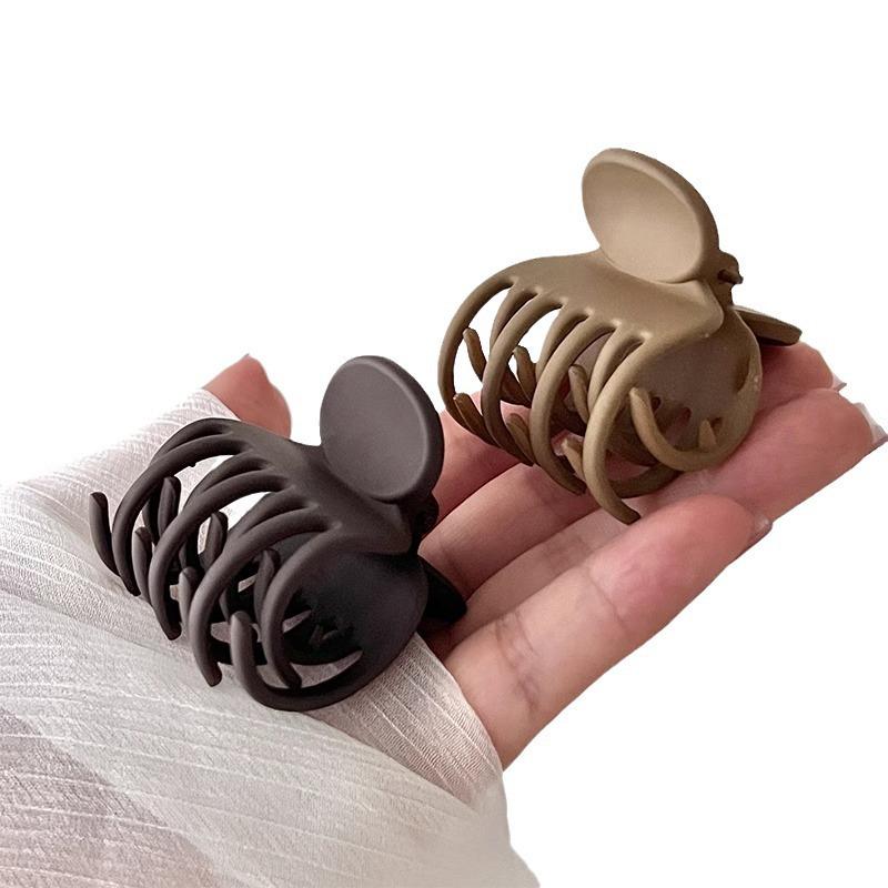 Black High Ponytail Claw Clip - Women's Summer Hair Fixing Hairpin