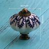 1x luxurious porcelain knobs handles Ceramic Drawer Dresser Knobs Pulls Kitchen Cabinet Furniture Bedroom Handle