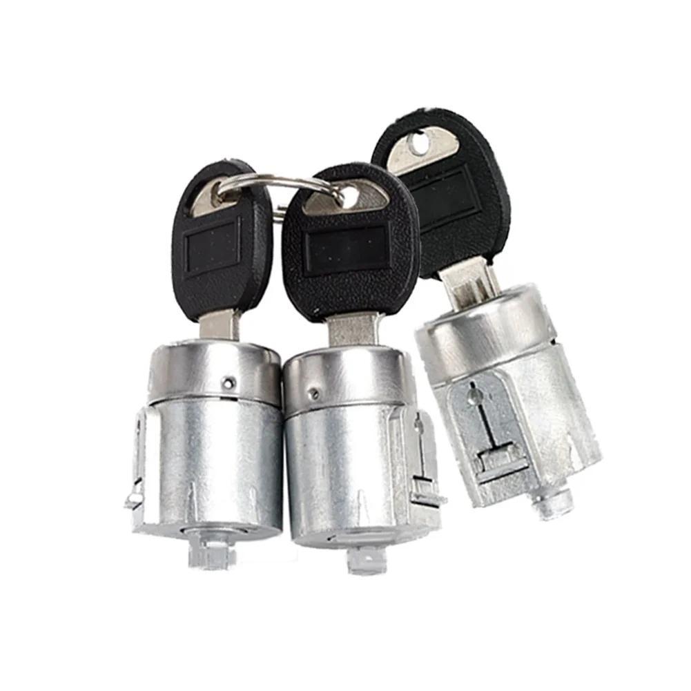 Newest Ignition Switch Cylinder & 3 Door Lock Set W/2 Keys For Suburban For Tahoe 98-99 Part Number 703935 702674 597749