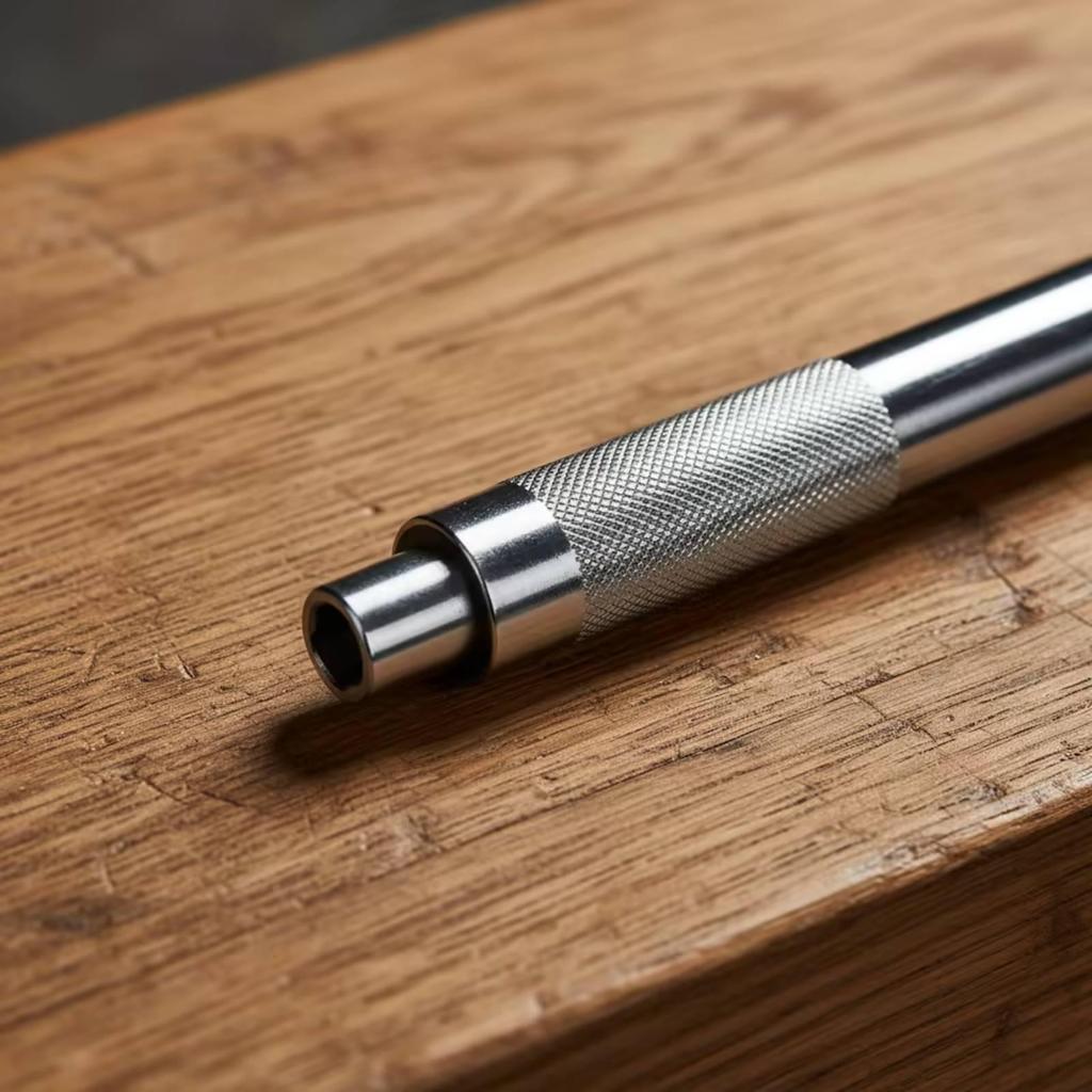 Socket Extension Rod with Knurled Grip Straight Tool Portable for Mechanics