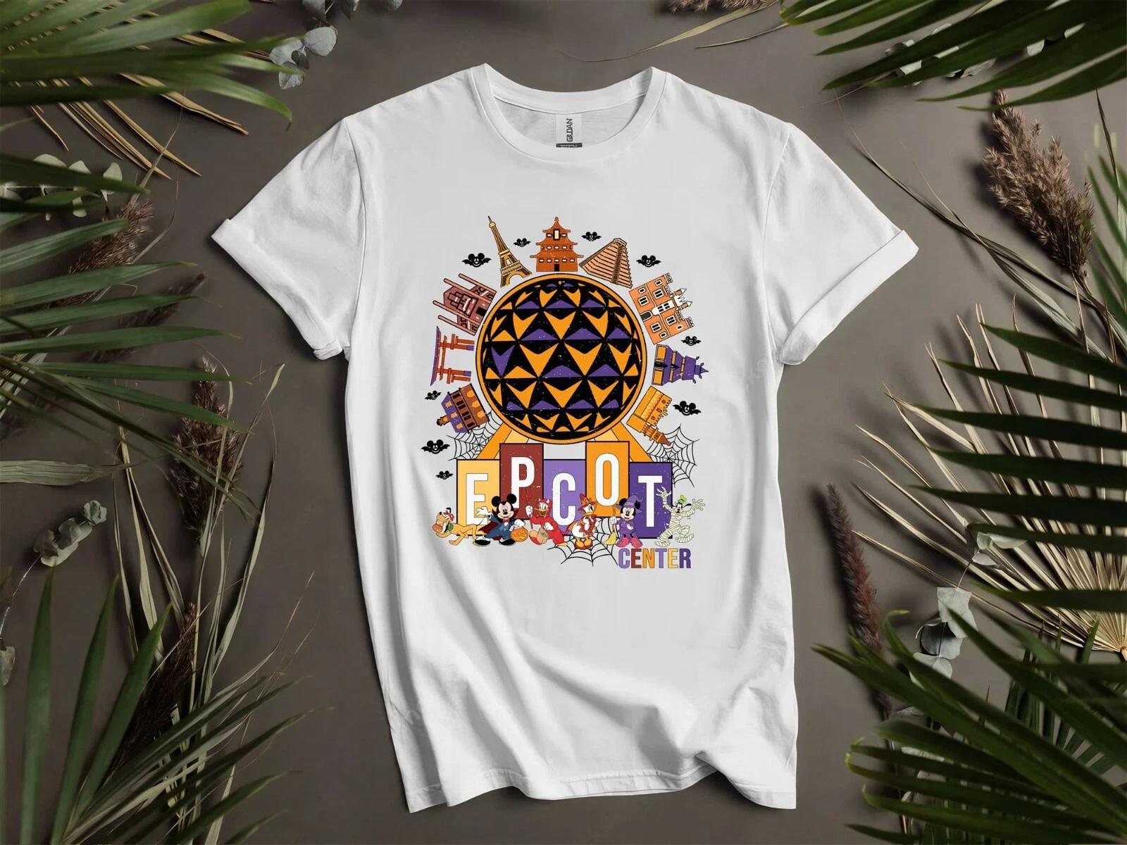 Epcot Center Mickey Friends T-shirt T shirt Men Women Unisex Tshirt I78 XXXL