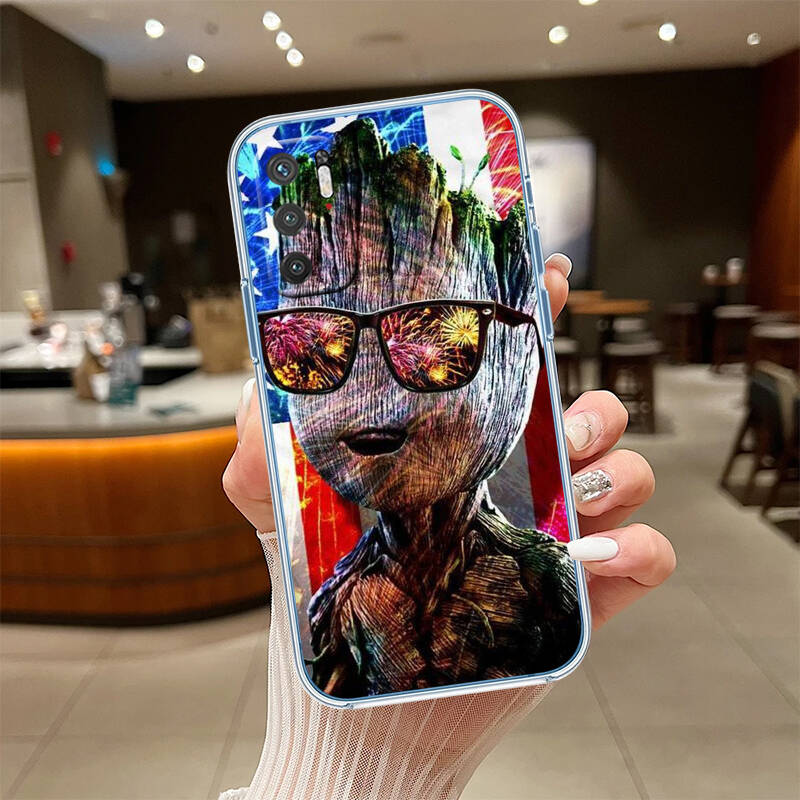Marvel Groot Phone Case for Motorola G14 G15 G24 G30 G31 G32 G34 G41 G42 G51 G52 G50 G60S G60 G62 G72 G71 G73 G84 G85 G200 E32
