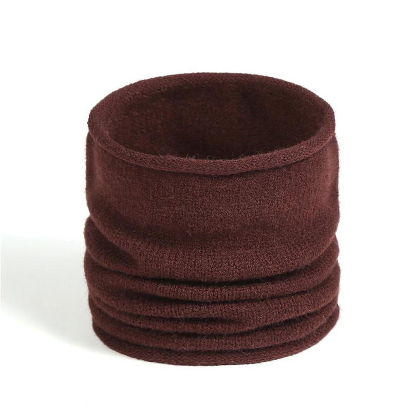 15 Colours Korean Fashion Knitted Neckerchief Winter Warm Windproof Neck Ring Scarves Cycling Ski Sport Neck Scarf Accessories