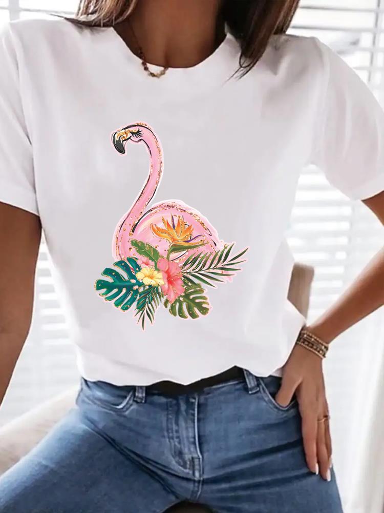(Asian Size) Clothing T Shirt trend love style 90s Tee Top Women Fashion Female Woman Print  Short Sleeve Graphic T-shirts