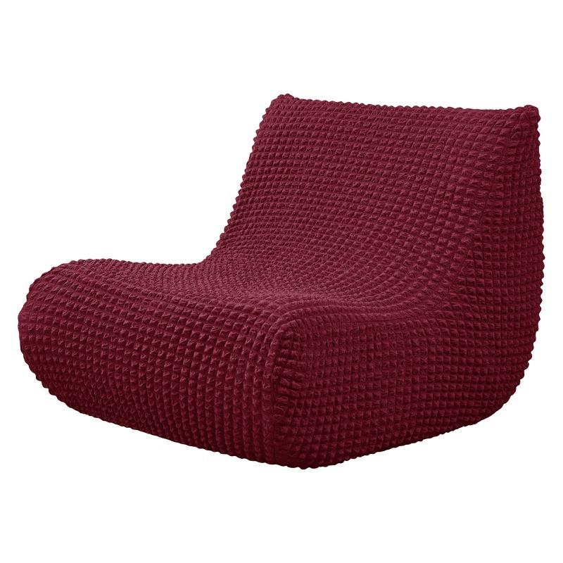 

New Solid Color Seersucker Sofa Cover Relax Non-slip Sofa Slipcovers Stretch All-inclusive Reclining Chair Case For Home 1pc