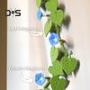 1/2/3/4Pcs Morning Glory Refrigerator Magnet with Articulating Stems Vine Flower Plants Fridge Magnet Home Office Kitchen Locker Decoration