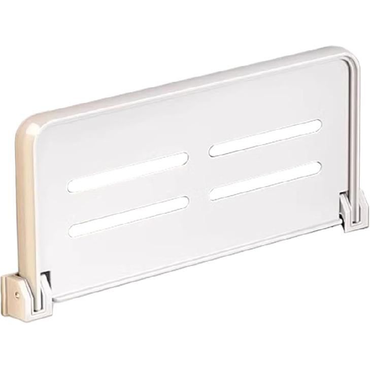 Aluminum RV Foldable Shelf | Space Saving Wall Mounted Floating Shelf, Fold Down Rack for Bathroom, Shower Gel, Shampoo