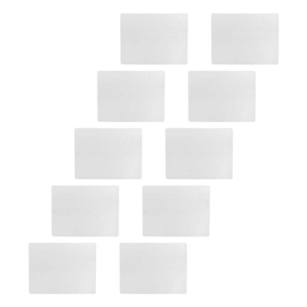 Blank Tattoo Practice Skins 10Pcs 14x19cm Tattooing and Microblading Eyebrow Practice Skin for Beginners