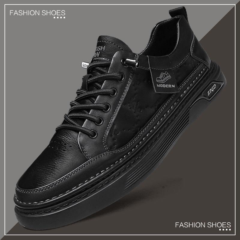 

Высококачественная кожаная обувь, мужские осенние повседневные спортивные кроссовки 43