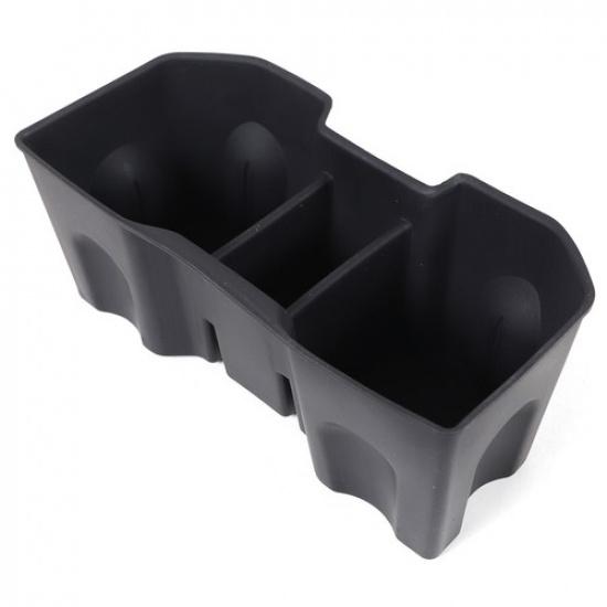 Center Armrest Rear Cup Holder Storage Box Tray Fit For Toyota Tacoma 2024-2025