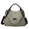Premium Quality Large Pocket Casual Women's Shoulder Cross Body Handbag With Canvas Leather Material