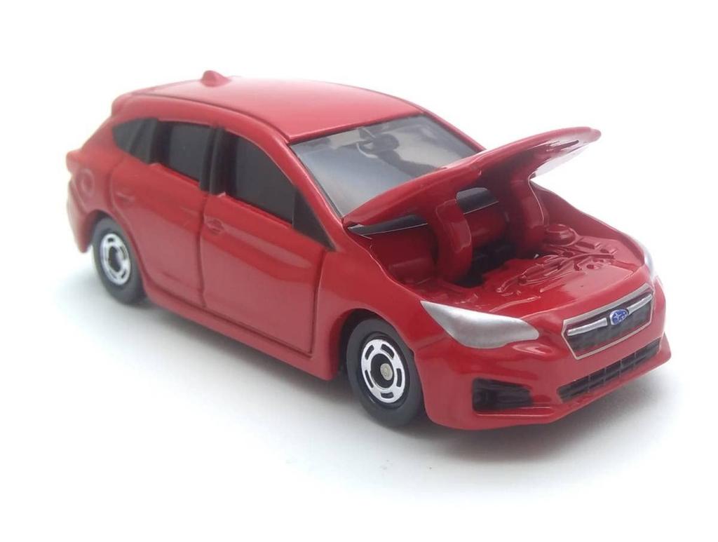 For Box Takara Tomy Tomica Subaru Impreza Sports Pure Red [Not Sale, Included]