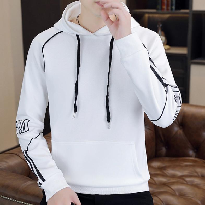 Autumn Men's Loose Sweater Plus Size 8XL Sweater Cotton Hooded Casual Men's Long Sleeve Sweater