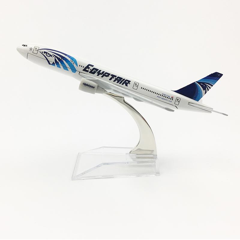 1/400 Scale 16cm EGYPT AIR AEROPLANE MODEL BOEING 777 AIRPLANE Aircraft Model Planel Airplane Diecast Metal Pla