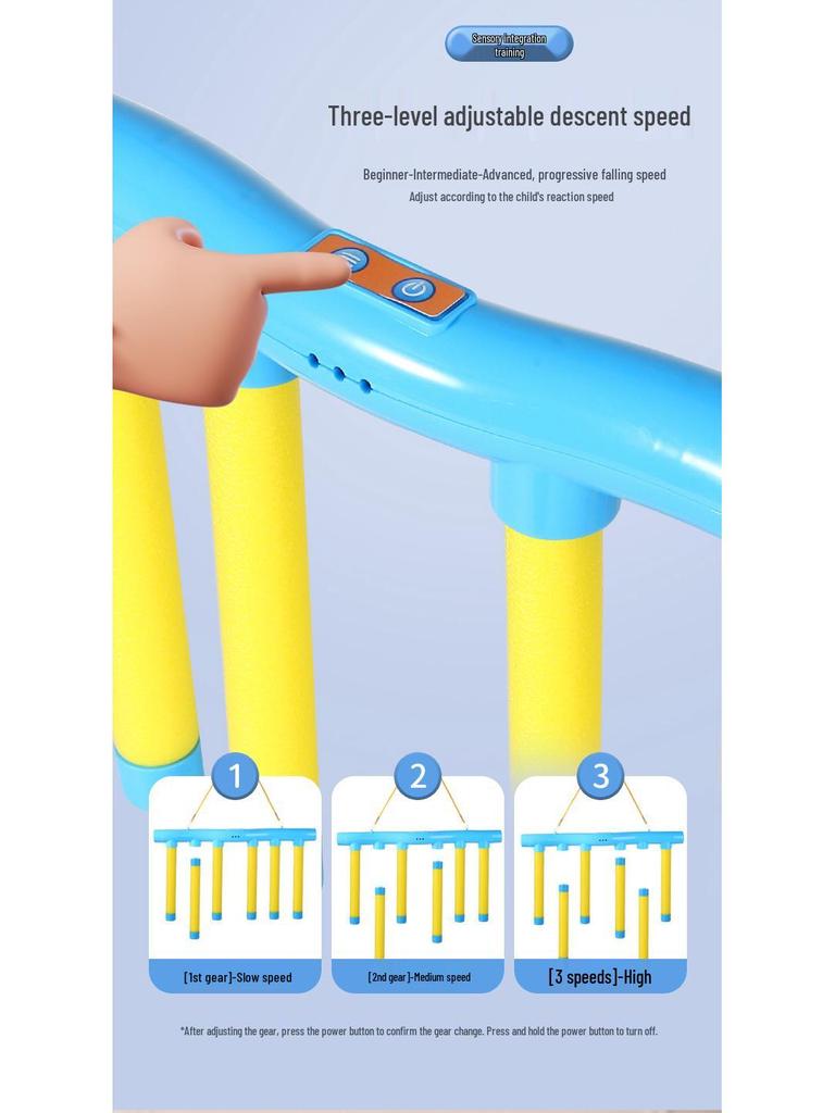 Cartoon Auge-Hand-Koordination Stick: Sensorische Integration und Reaktionstraining Spielzeug für Kinder.