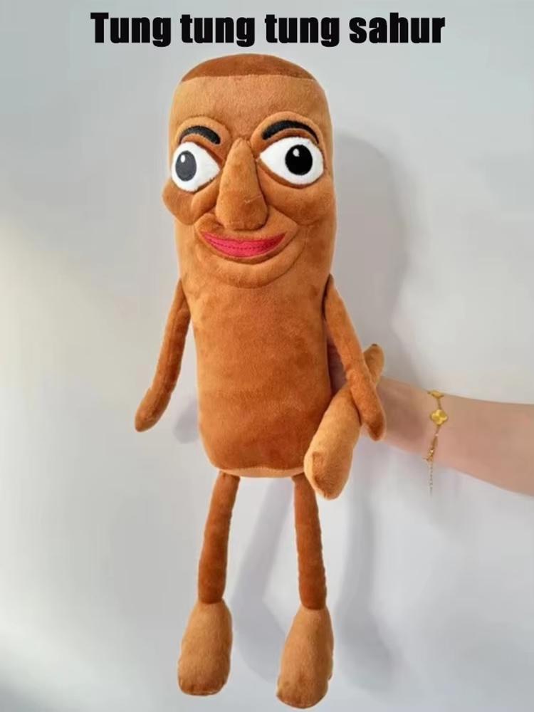 

Fun Plush Doll Tung Tung Tung Sahur And Tralalero Tralala Shark Anime Character Styling Stuffed Soft Pillow Custom Toys Gifts