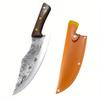Professional Kitchen Chef Knife Forged Multipurpose Butcher Knife Stainless Steel Cutting Utility Cleaver Vegetable Chopper Fish