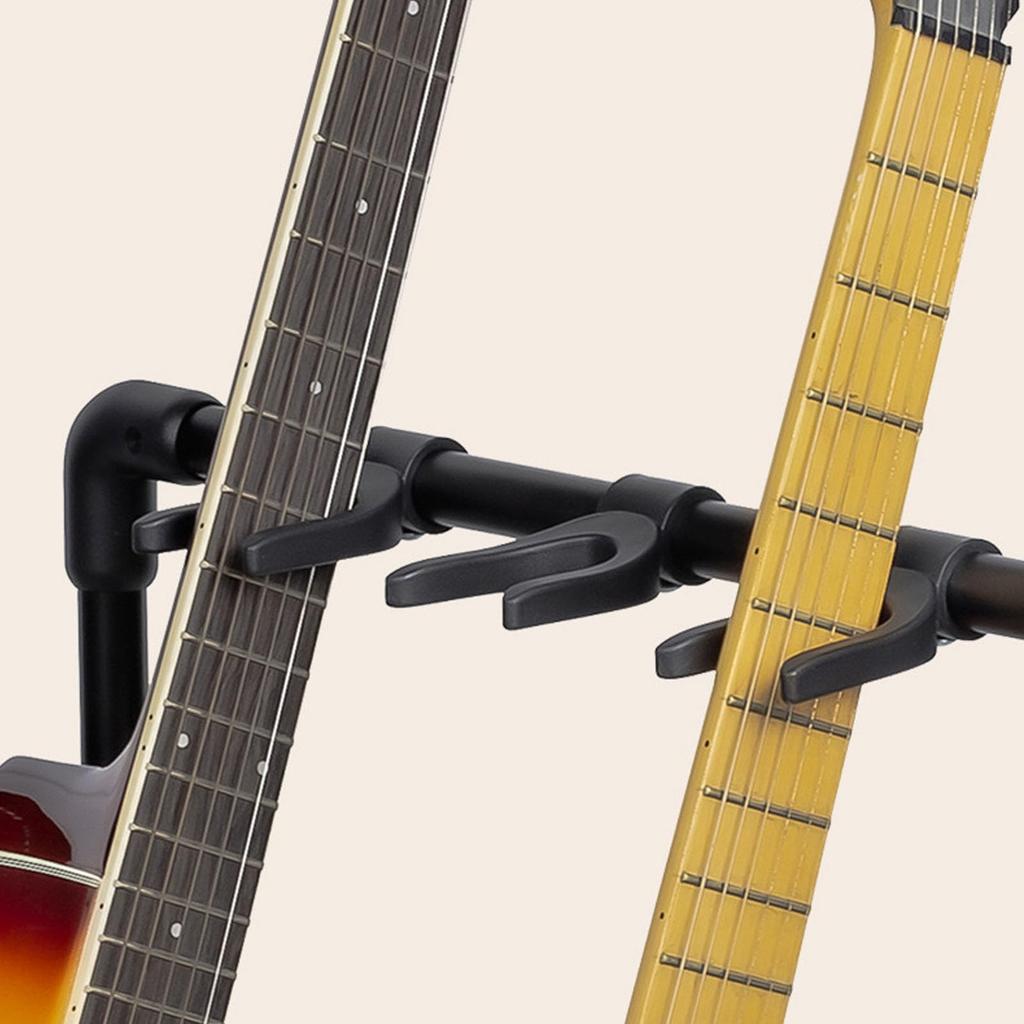 And Stable Stand Made of Metal and EVA with Wheels for Home Use Space-saving, Mobile, Multi-guitar (FL-13W)