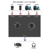 4 Way/2 Way Stereo Audio Switcher 2x1/1x2 4x1/1x4 with Mute Button Mini Headphone Switcher 3.5mm Portable