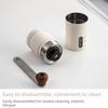 Portable Manual Coffee Grinder Adjustable Burr Coffee Making Tool Coffee Bean Grinder  Travel Use