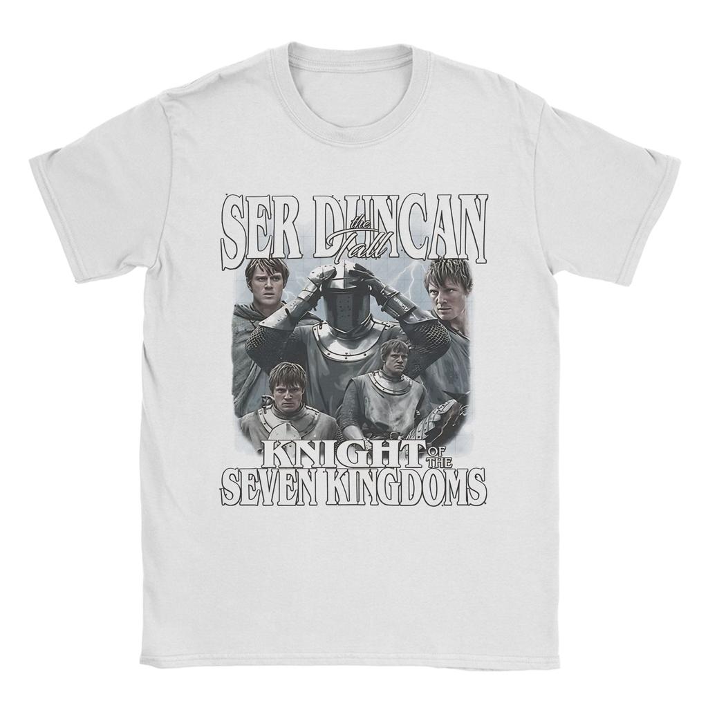 Ser Duncan the Tall A Knight of the Seven Kingdoms Tee Shirt for Unisex Women Printed T Shirts 100 Cotton Clothes