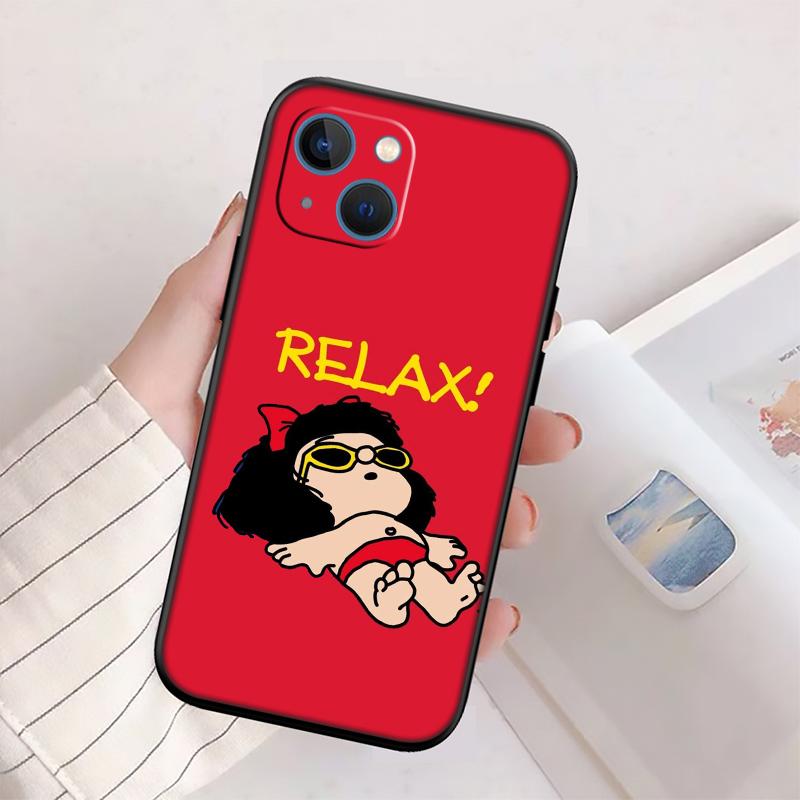 M-Mafalda Phone Case for Samsung Galaxy S20 S21 S22 Ultra FE + Plus A21S A22 A24 A25 A26 A30 A30S A31